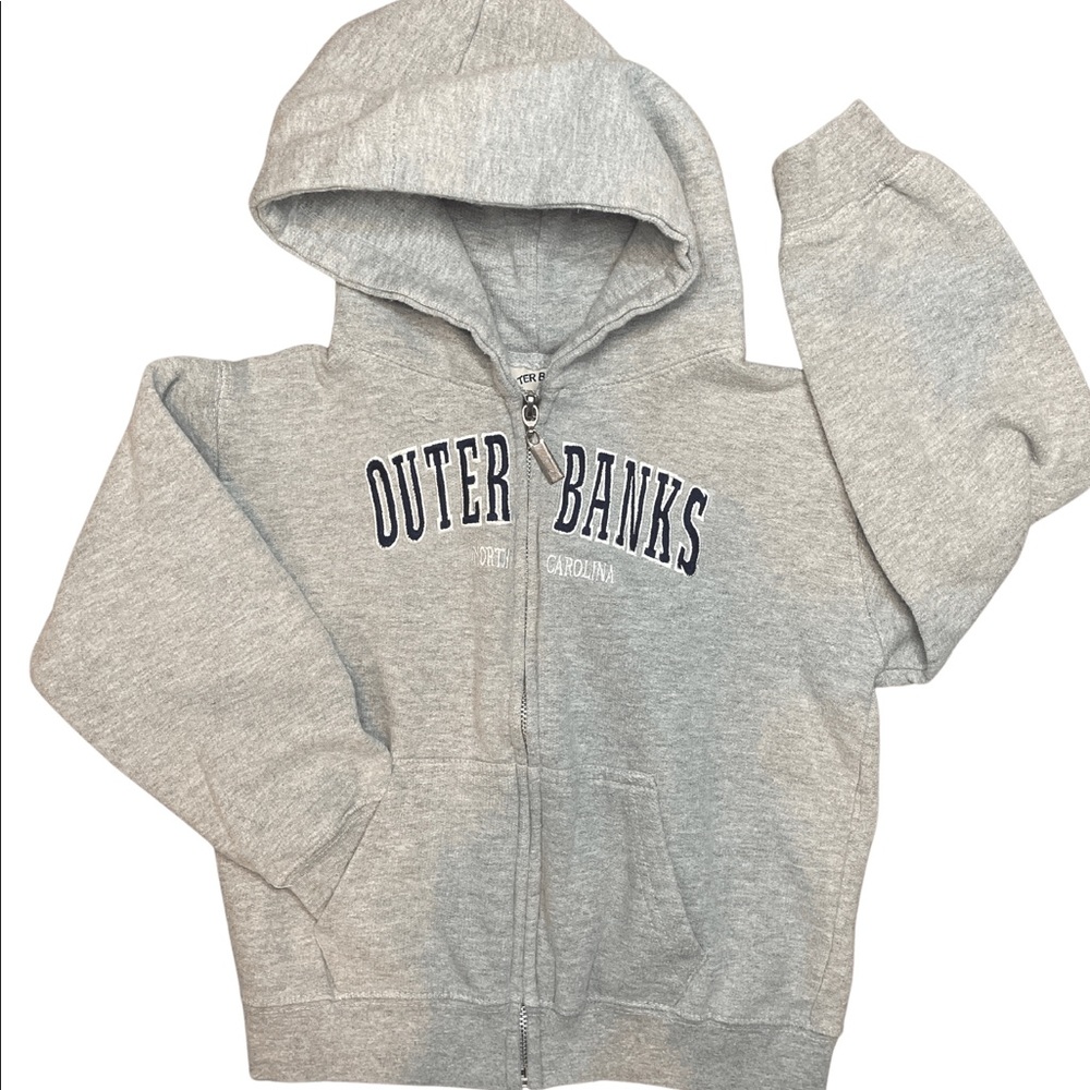 4T Outer Banks zip-up hoodie, EUC!